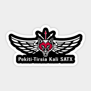 PTK SATX White Sticker